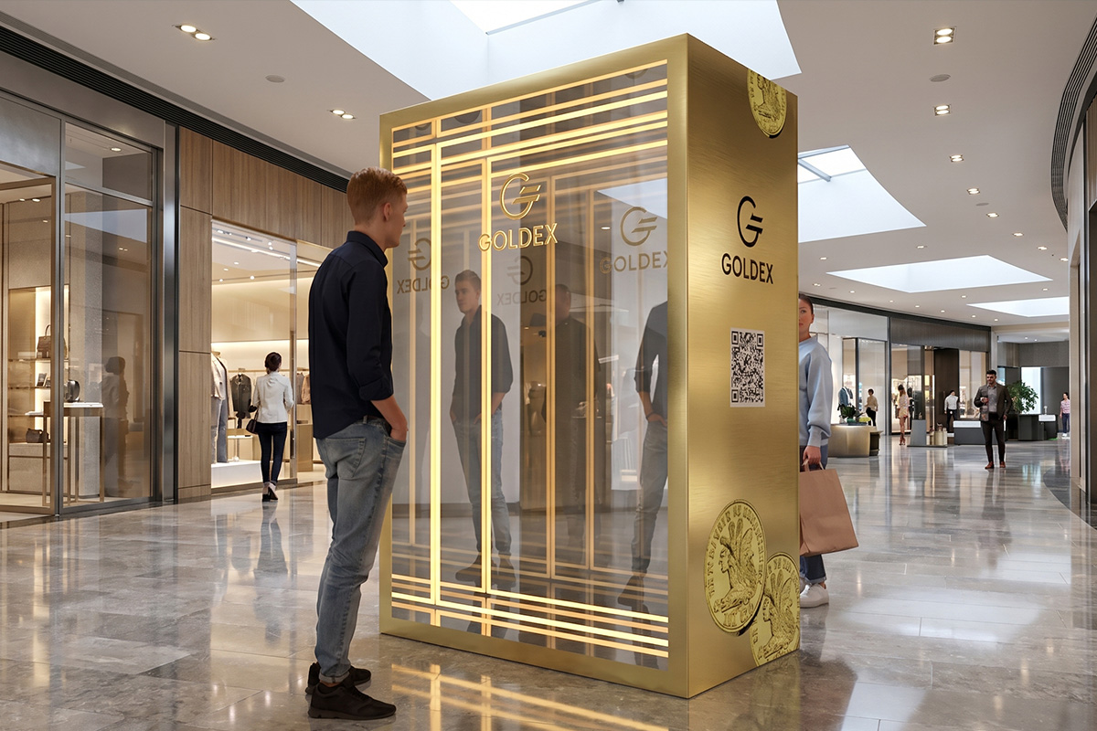 Gold Kiosk Design Concepts